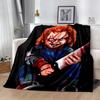 Chucky'S Bloody Knife Blanket Multi-purposeBlanket Cozy Suitable Couch Office Bed Picnics Unique Gift for Family Y70