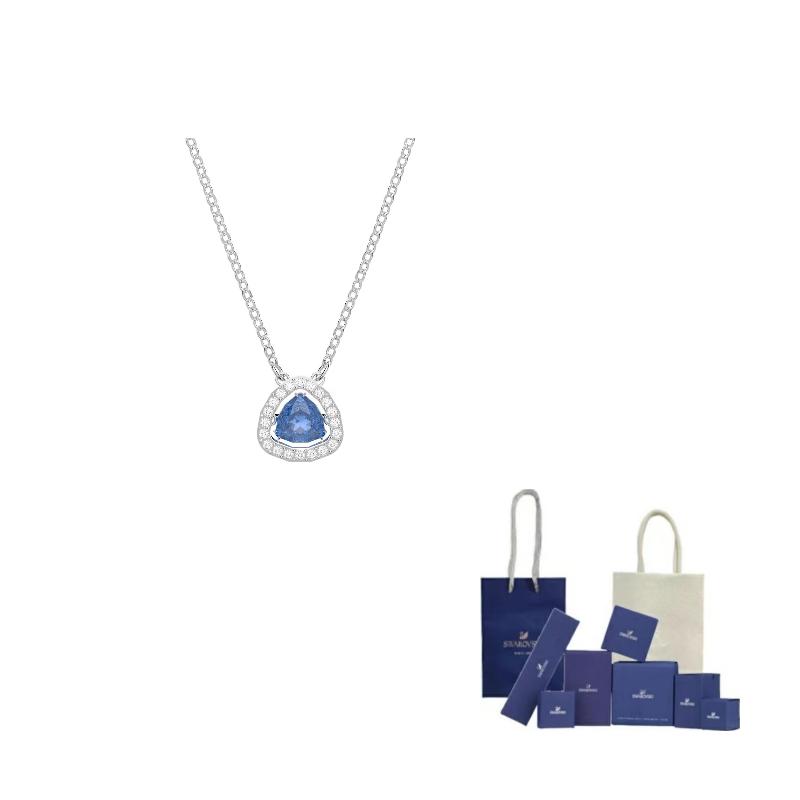 Swarovski Una Necklaces Womens F-Original Brand Box And Bag (Color Random)