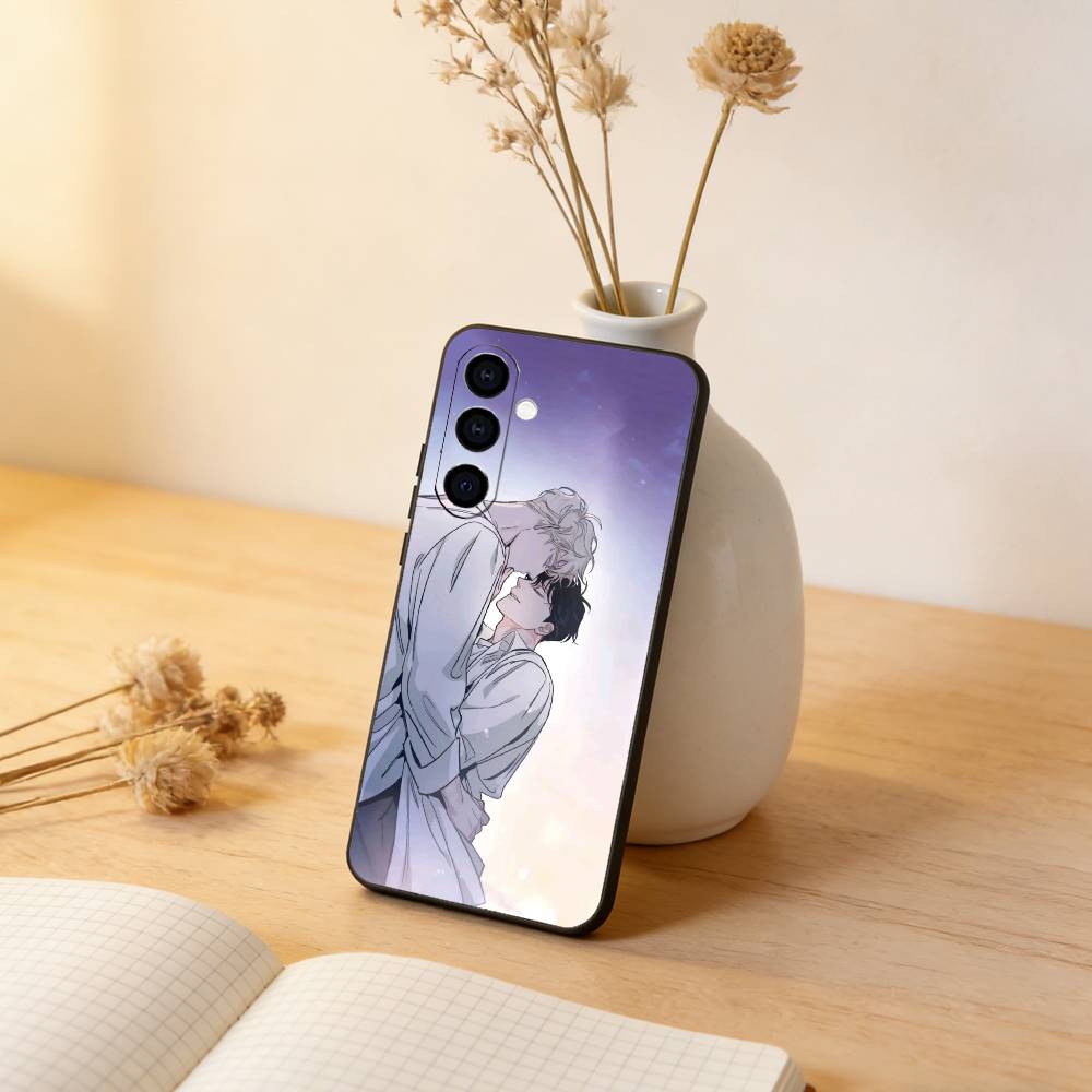 R-roses and C-champagne Phone Case Black Silicone Soft For Samsung Galaxy A73,A72,A71,A70,A53,A52,A51
