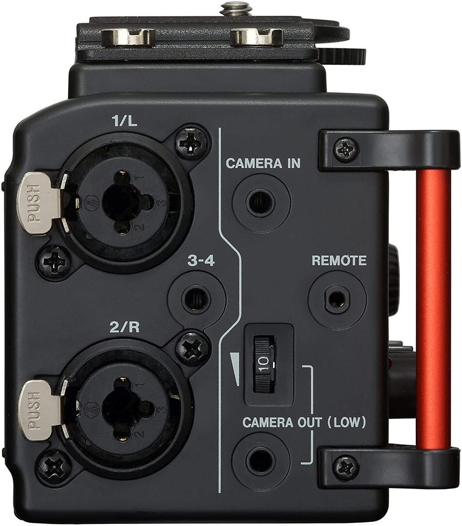 TASCAM DR-60DmkII Multi-Track Field Recorder Bundle 4-Input 4-Track with EMB Cable and Gravity Magnet Phone Holder