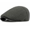 HT4941 Mens Berets Women Autumn Winter Wool Beret Hat Male Female Ivy Flat Cap Vintage Artist Painter Hat Adjustable Beret Cap