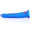 Dragon Scale Silicone Dildo: Realistic Mixed Color Anal Plug & Masturbator for Women