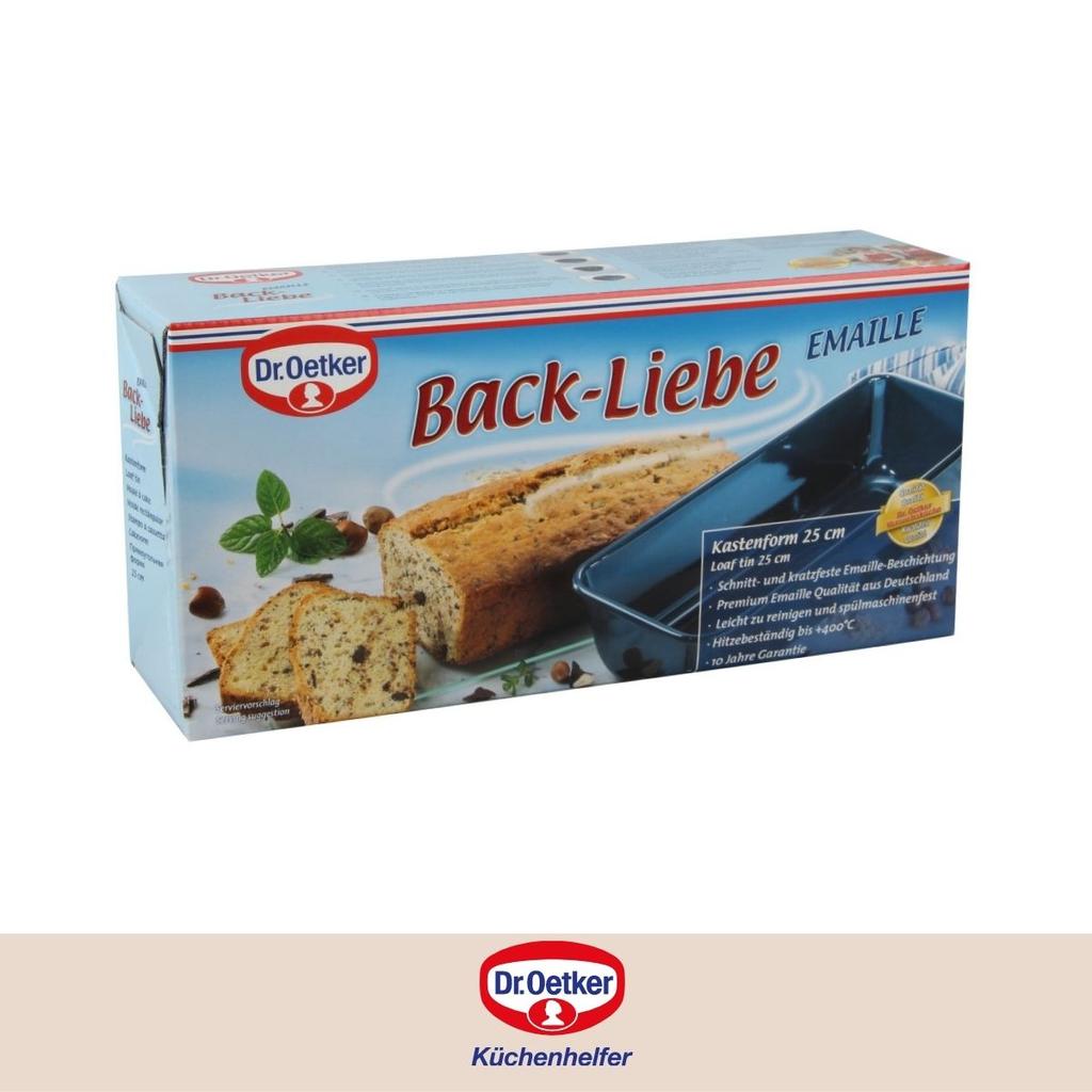 Moule à cake coins arrondis 25 cm Dr Oetker Back Liebe ref. 2367