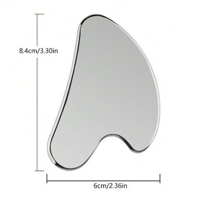 1pc Heart-Shaped Gua Sha Board, For Facial Massage, Portable Muscle Relaxation Massage Board, Gua Sha Facial Tool