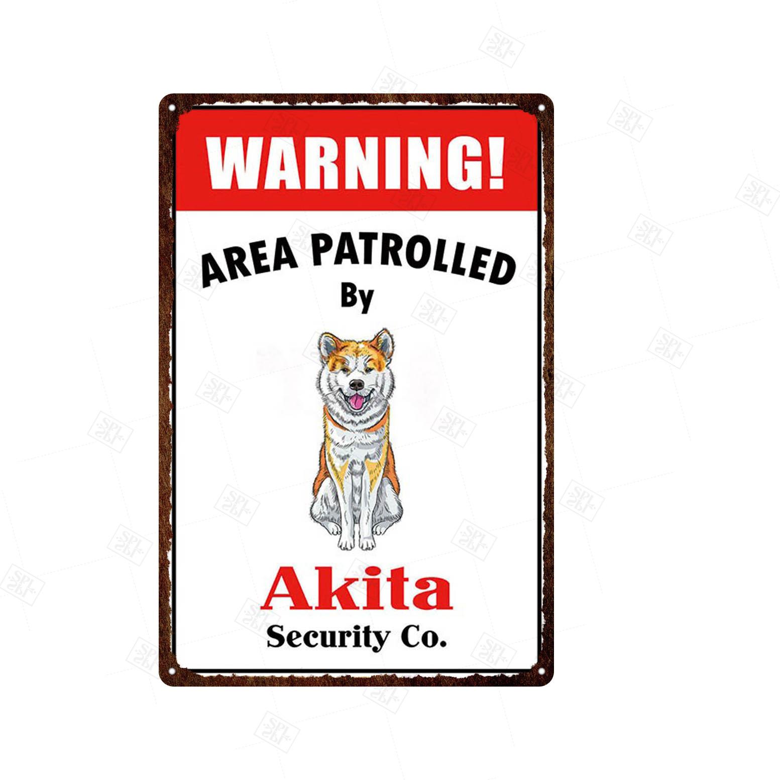 

Остерегайтесь знака для собак, предупреждающий металлический знак, знак для охранной собаки, настенный декор, знак для двора, металлические знаки для собак запрещены 20x30cm