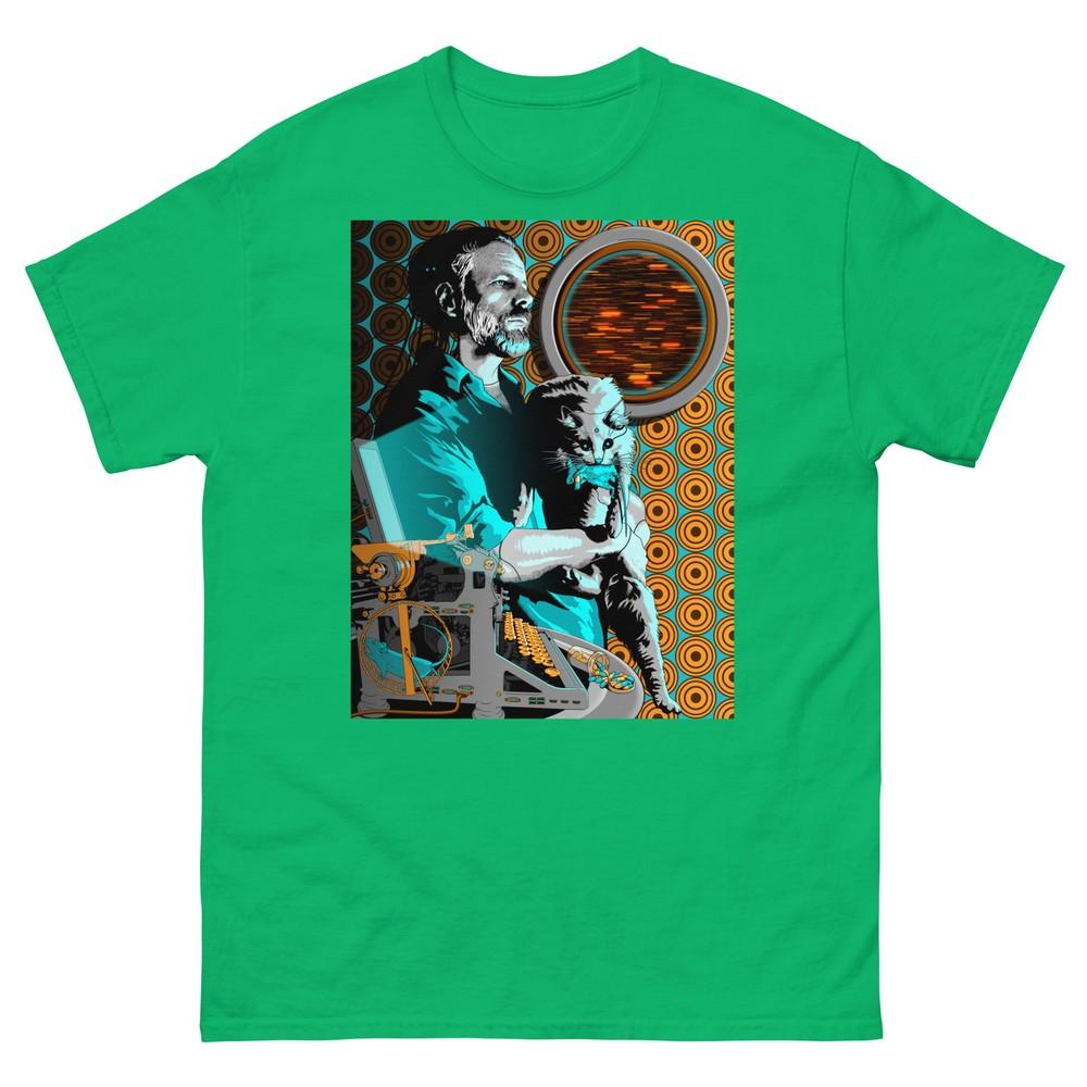 Philip K Dick T Shirt Artwork By Rosenfeldtown