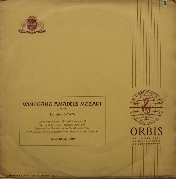 

LP Record WIENER SINGVEREIN PRO MUSICA SYMPH Requiem KV 626 CX10850 Orbis Germany Classical Used