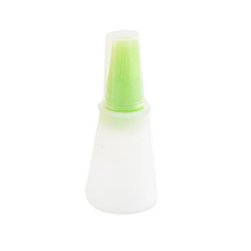 Baking Pancake Barbecue Camping Kitchen Gadgets Portable Oil Bottle Barbecue Brush Silicone Kitchen Cooking Tool