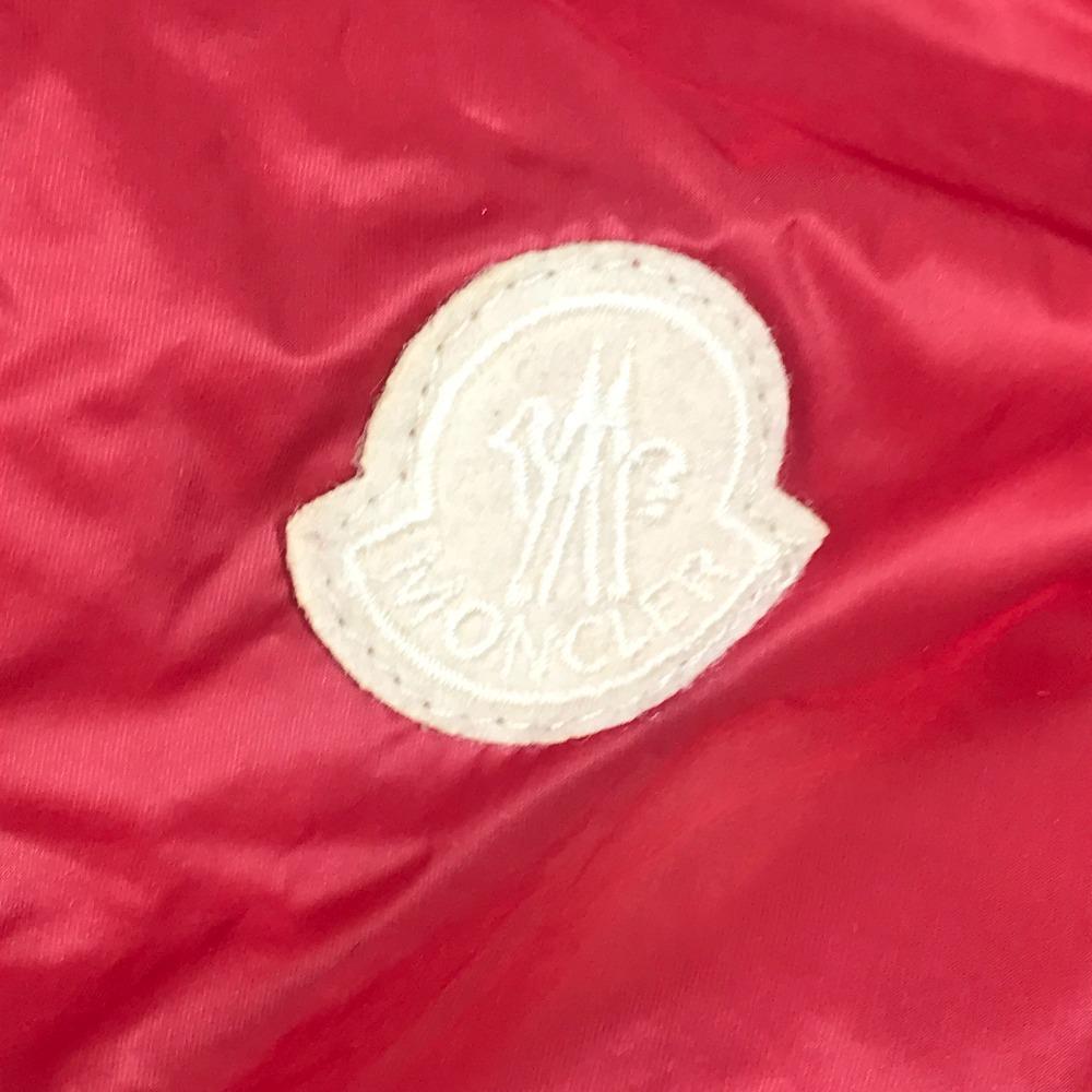 MONCLER Hooded HEVER GILET Apparel Sleeveless Down vest down / Nylon Red