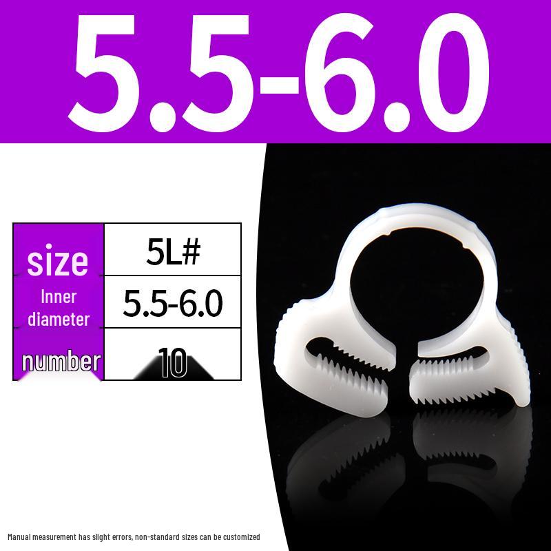 Plastic Pipe and Hose Clamp Clip