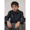 Bluetail Charcoal Grey Collar T shirT aaa1Ts06cg