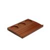 VAKADA Brown Solid Wood 3-Compartment Serving Tray