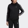 Adidas 3 Stripes Jacket Women's Black GQ0596