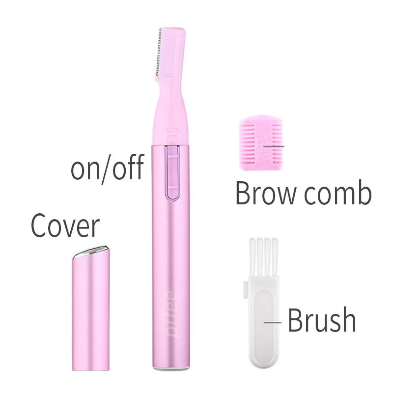 Electric Epilator For Face Eyebrow Trimmer Mini Portable Body Shaver Hair Remover