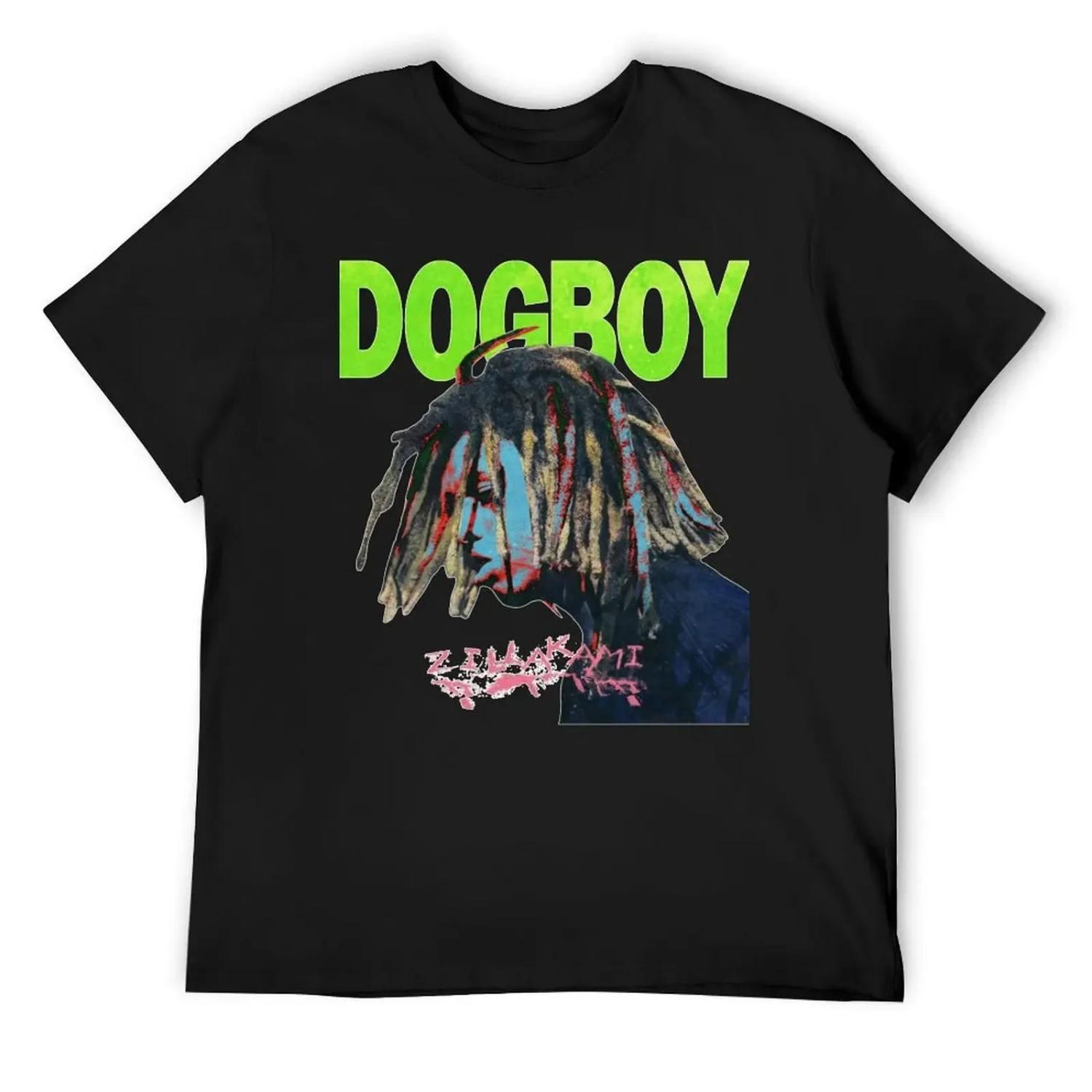 

DOGBOY Zillakami T-Shirt quick-drying heavyweights custom shirt custom t shirt oversized t shirts for men XXXXXL чорний