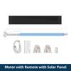 Zemismart Matter Over Thread Smart Roller Shade Blinds Motor for 25mm 28mm Tube Built-in Battery Homekit Google Home Smartthings