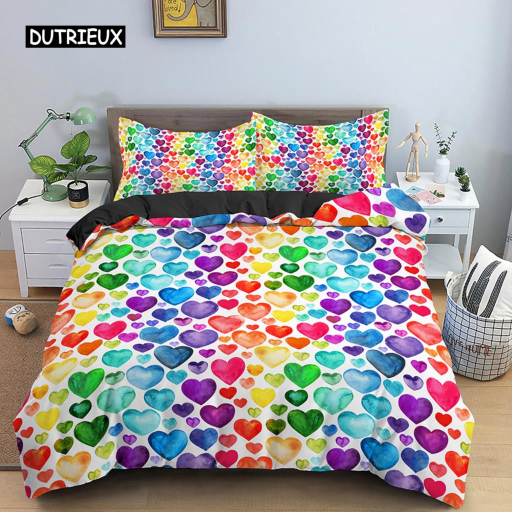 3D Bedding Set Luxury Child Duvet Cover Set Bed Set Duvet Cover 220x240 with 1/2 Pillowcase Comforter Bedding Sets Twin Queen