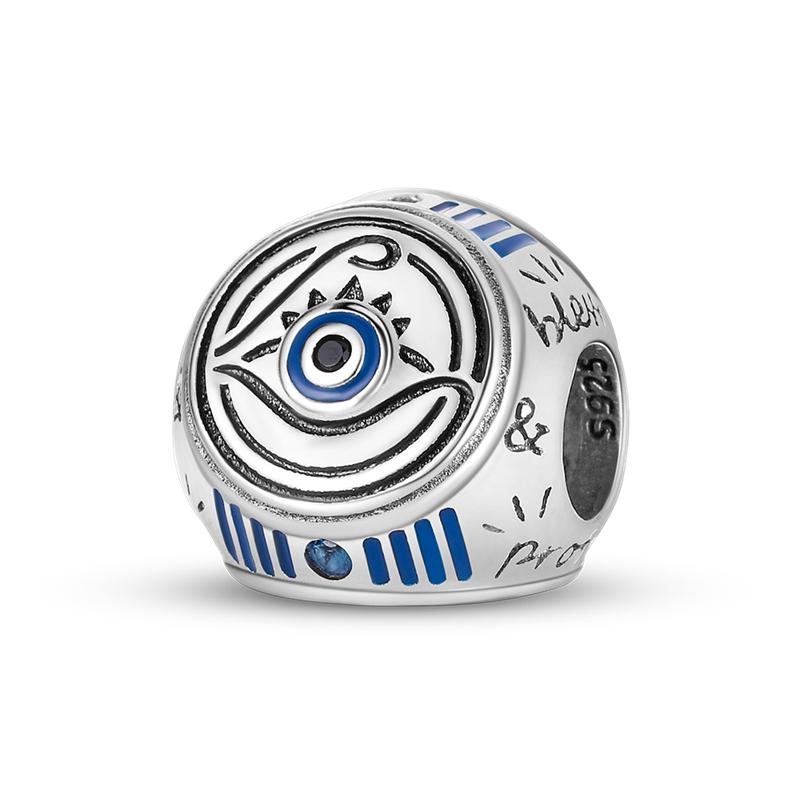 Copper Classic Devil'S Eye Series Charms Beads Fit Original Fine Braceletsdiy Jewelry Gift Accessory