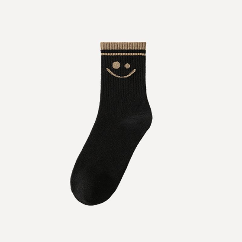Ladies Spring and Autumn Fashion New Sweat Absorbing Sports Tube Socks