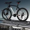Bike Rack, Adjustable Self-assembling Upright Bicycle Bracket Universal Roof Assembly Roof for Cars, SUVs, MPVs, Etc