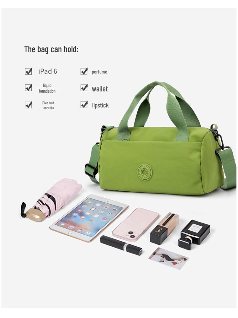 Damen Stilvolle Leichte Umhängetasche: Outdoor Casual & Yoga Training Handtasche mit großer Kapazität