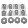 Clog-Free Performance Dust Bags Mop Cloth Robot Vacuums Compatible With QR 598