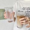 375ml Coffee Mugs Wine Glasses Striped Whiskey Glass Water Cups Drinking Cup