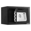 0.6 Cubic Feet Drop Safe, Drop Slot Safe Box with Password and Turn Knob, Heavy Duty Compact Cash Depository Box with a Front Lock Slot for Cash, Bank