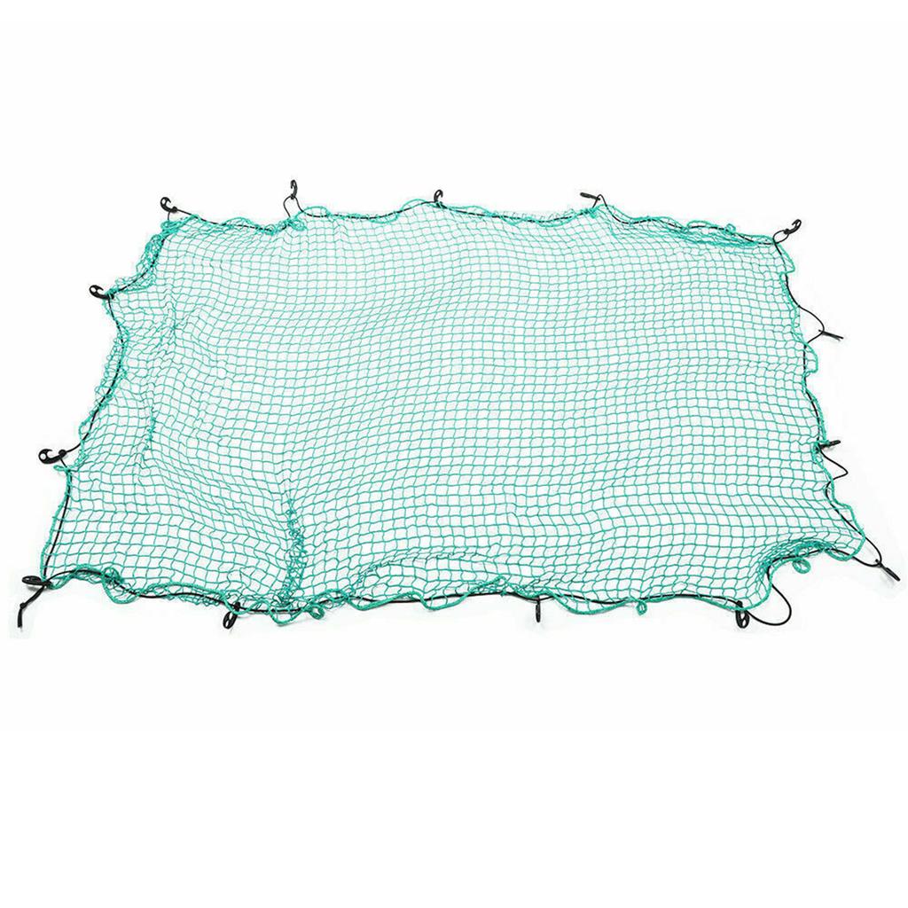Portable Folding Cargo Net Multipurpose Heavy Duty Square Trailer Mesh for Truck Van Easy Operation