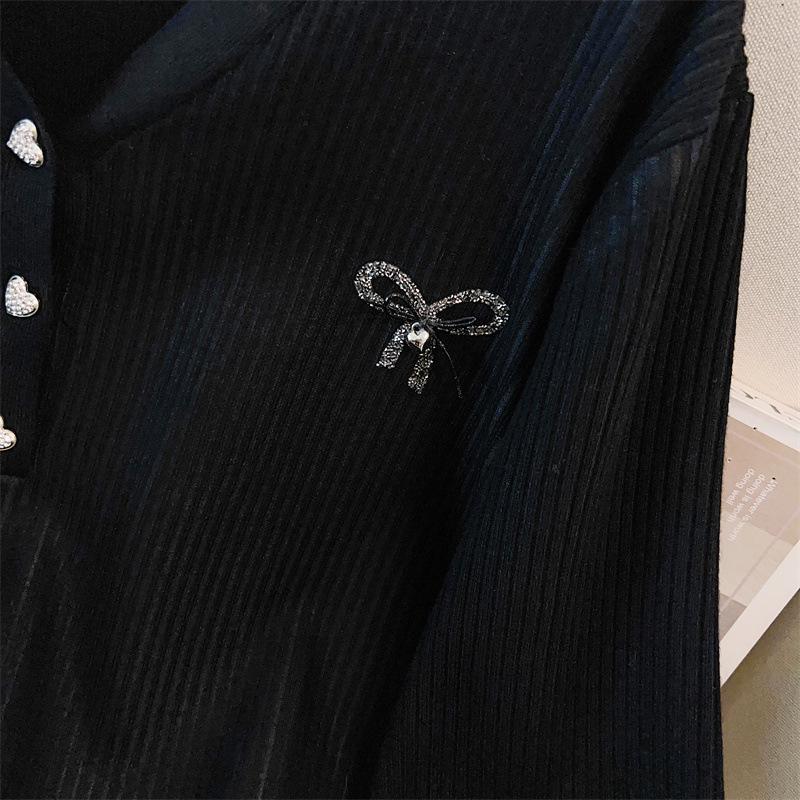 Plus Size Women's Loose Thick Knit Cardigan Sweater, Bust 150/160, 200/300 Jin - Style 8053