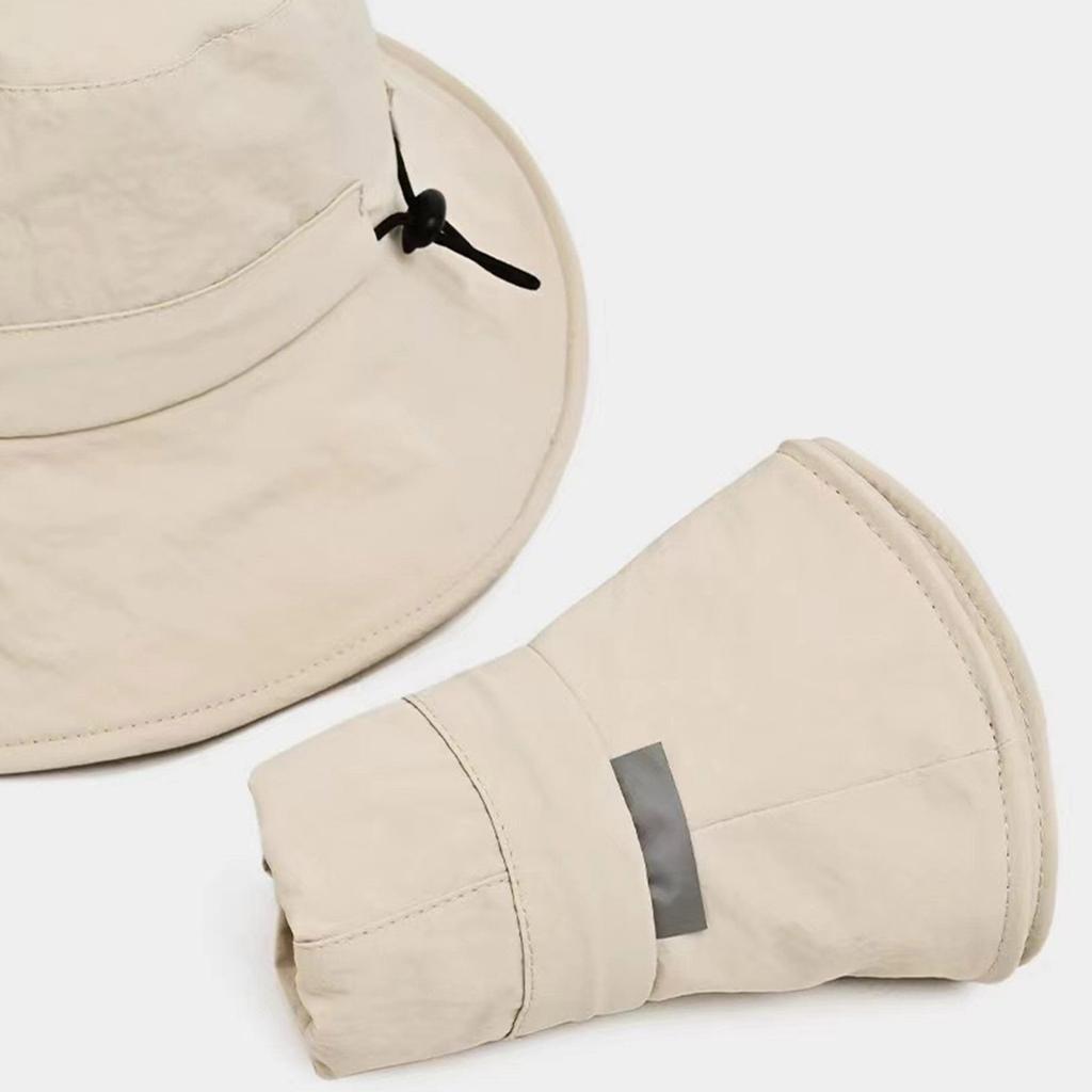 UPF 50+ Sonnenhut Breite Krempe Leicht Faltbar Für Outdoor Wandern Angeln Strandaktivitäten