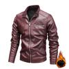 New autumn and winter men's casual leather jackets, men's motorcycle jackets, leather jackets, Korean style jackets