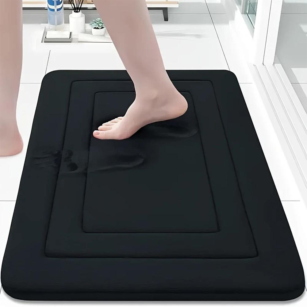 Memory Foam Bath Mat Non-Slip Bathroom Mat Ultra Soft Bath Rug