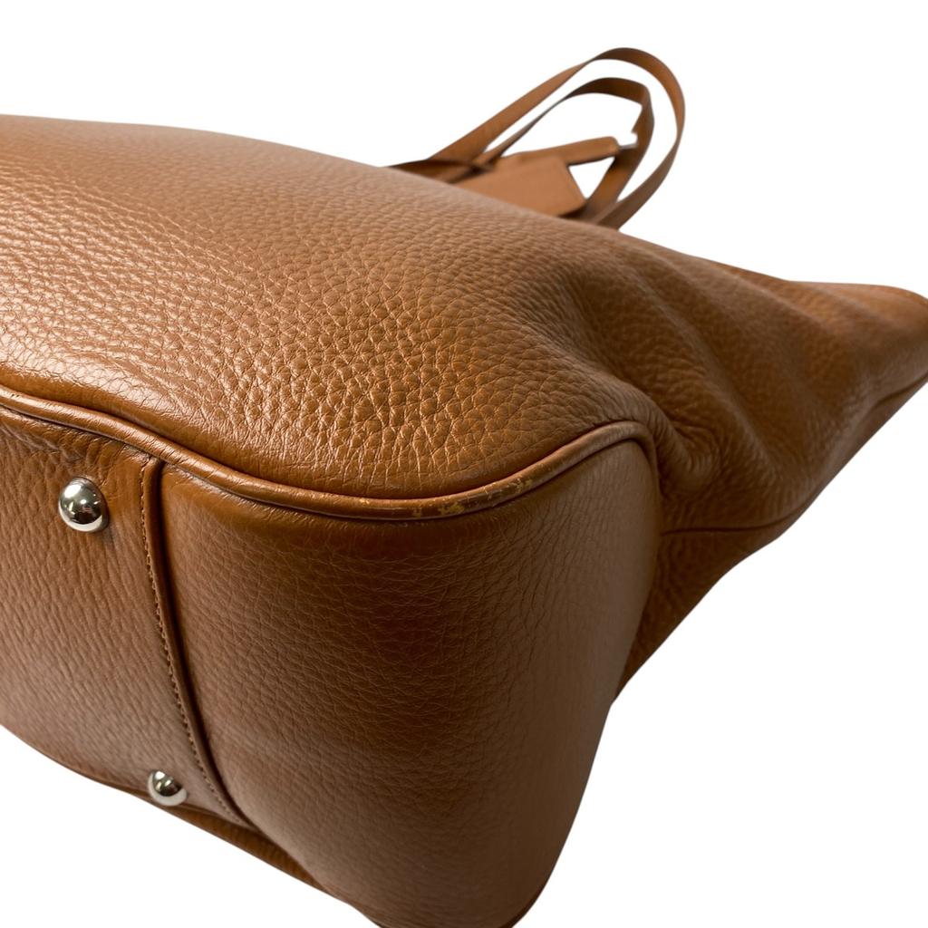 Used PELLE MORBIDATote Bag Brown Leather Women
