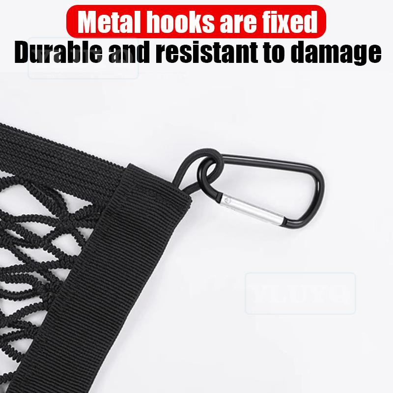 Trunk Net Pocket for Genesis GV70 2020-2025 Car Trunk Luggage Fixing Net Elastic Nylon Anti-Slip Car Interior Accessories