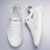 Lightweight Men's Little White Shoes Spring and Summer New Products Hollow Hole Board Shoes Punching Board Shoes Men