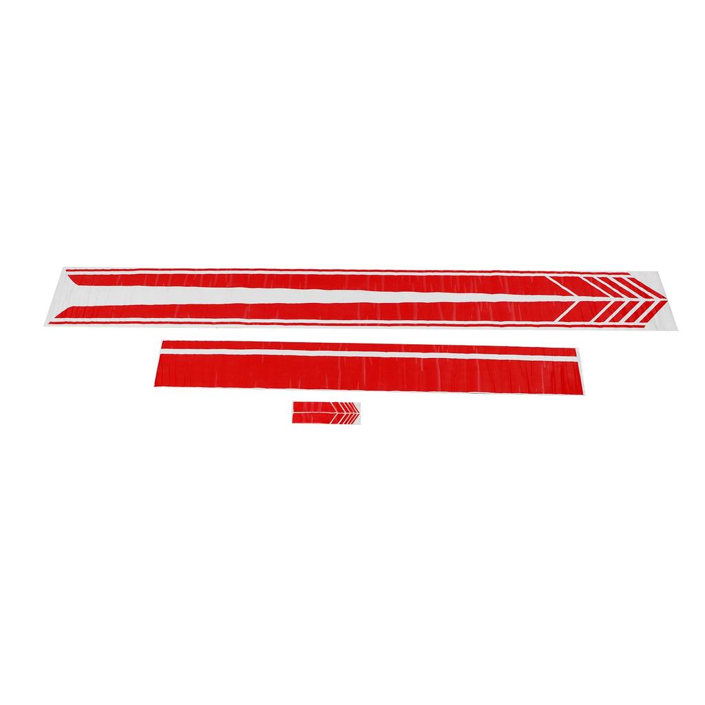 Car Hood Sticker Waterproof Door Side Skirt Racing Stripe Stickers Car Body Decal