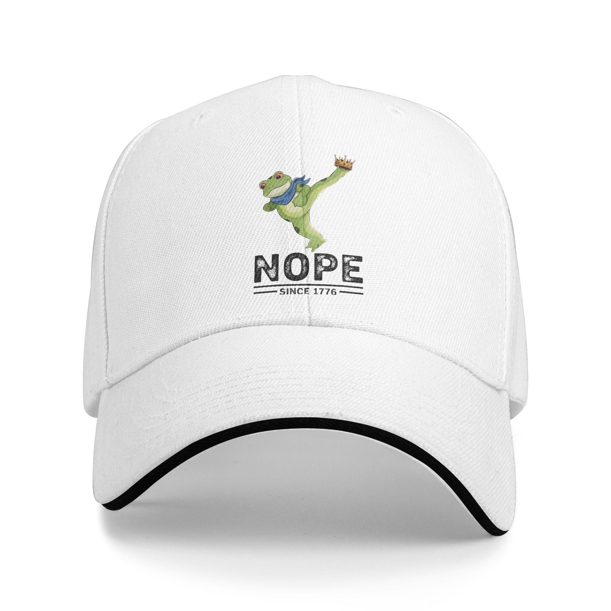 

No Kings Baseball Cap Couple Women Design Hip Hop Hats Spring Casual Hiking Fishing High Quality Baseball Caps As Picture белый