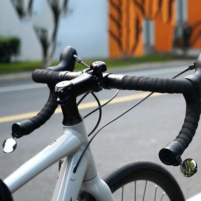 Rear View Mirrors 360 Rotation Adjustable Bike Bar End Mirror Safe Cycling Rearview Mirror for MTB Road Bike Accessories
