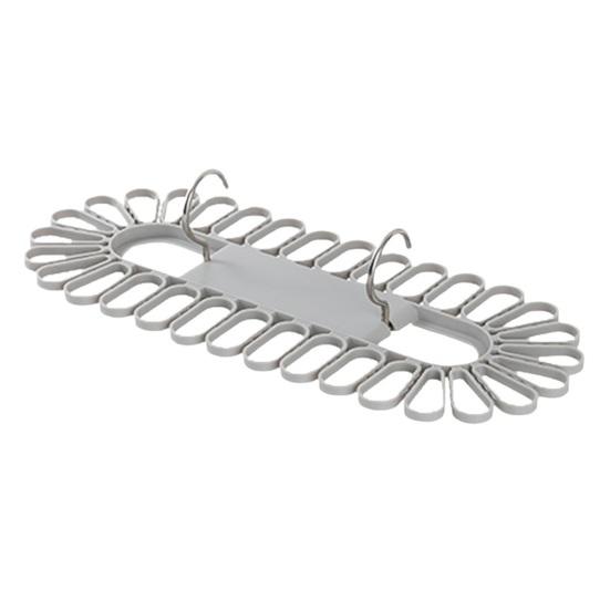 Sock Drying Rack with 32 Clips Strong Load-bearing Foldable Design Multipurpose Socks Underwear Laundry Hanging Rack