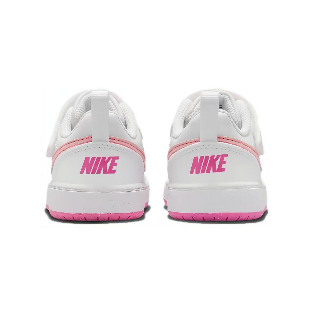 Nike Court Borough Low top Toddler Shoes White Pink Infant And Toddler DV5458-111