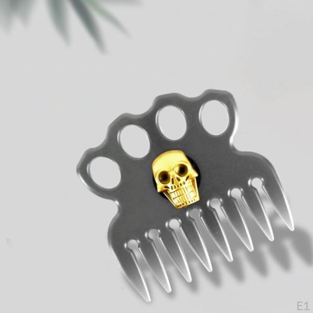 Comb Angle Adjustment Portable Guide with Level Flattopper Hair Pick Skull Pocket for