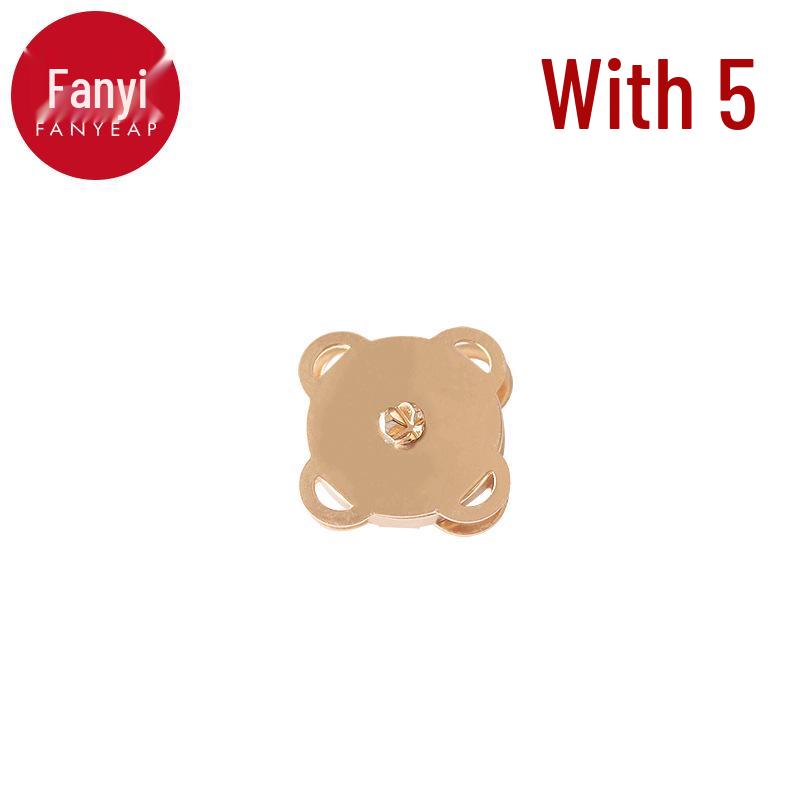 Invisible Magnetic Snap Fastener with Magnetic Buckle for Handbags & Luggage (No-Sew, A1J60, Free Shipping)