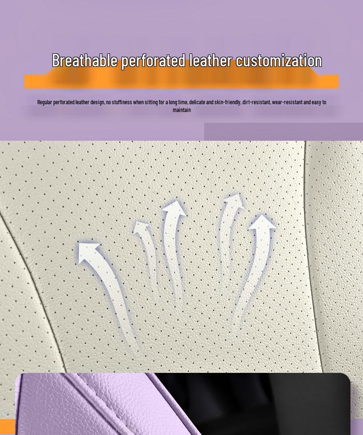 CLY Sports Leather Seat Cover for BYD Dolphin - All-Season Car Cushion