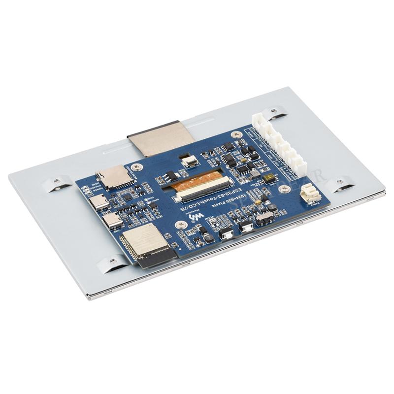 ESP32-S3 7inch LCD Display 7 inch TouchScreen 7B 1024×600 N16R8 CAN RS485 Sensor Waveshare ESP32-S3 LCD-7B
