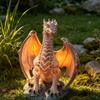 Warm Night Glow Solar Garden Light Solar Powered Solar Stake Light Dragon Garden Light  Patio Decor