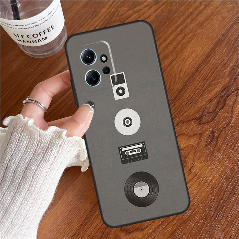 Minimalist Music Lover Case For Xiaomi Redmi 13C 14C 10C 12C Redmi Note 14 12 11 9 10 13 Pro 9S 10S 11S 12S Cover
