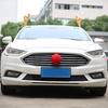 3Pcs Christmas Car Decorations Car Reindeer Antlers Red Nose Kit Festive Auto Accessories