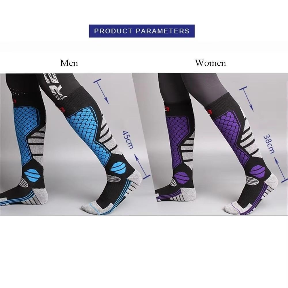 Anti-slip Snowboard Socks Breathable Knee High Socks New Compression Socks