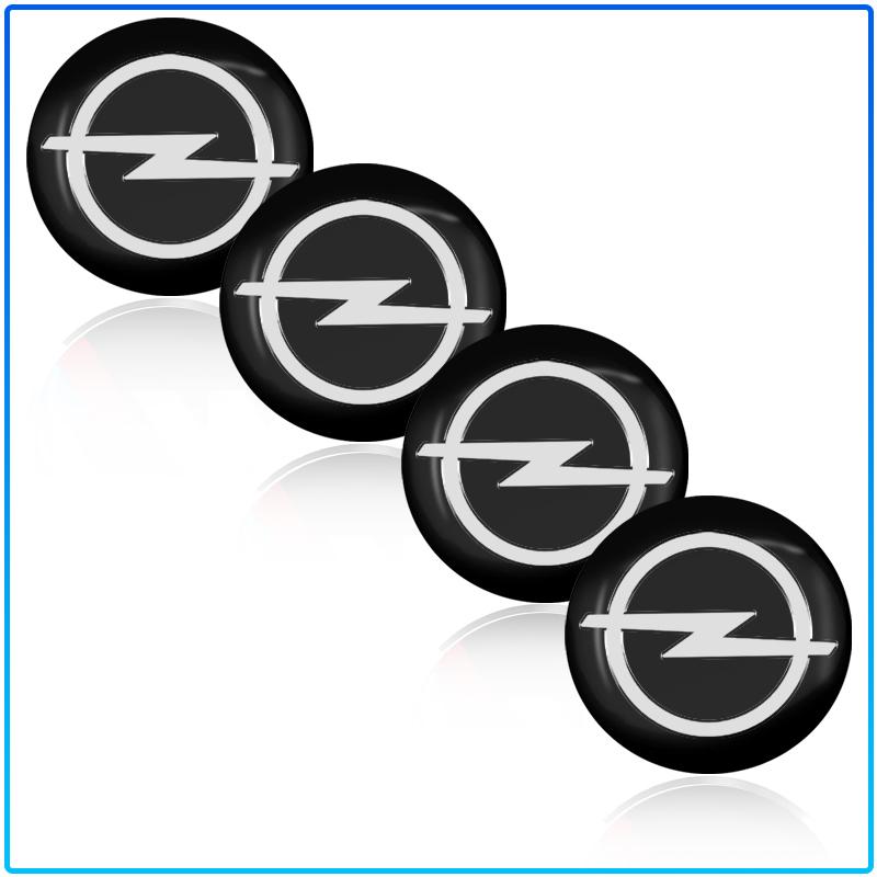 4 Pièces 56MM Cache-Moyeux de Roue de Voiture Cache-Jantes Cache Emblème Pour Opel Astra C G H Insignia J K Zafira B Corsa Vectra C Corsa C